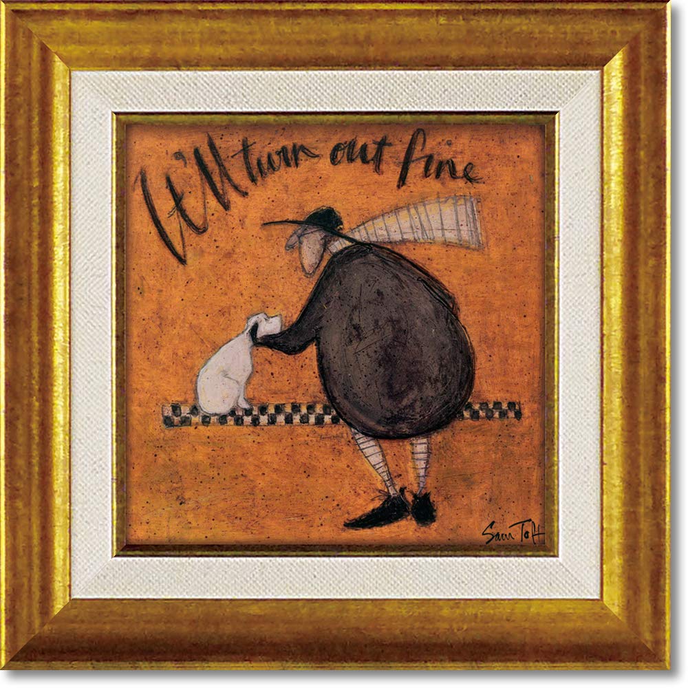 

YouPower Sam Toft Gel-Coated Art Frame [Everything Will Work] ST-04021