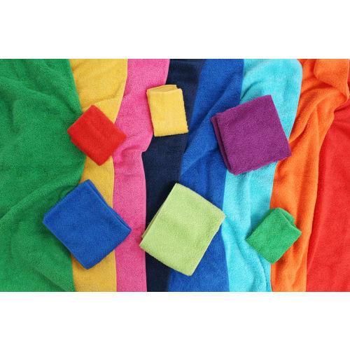 Honda Towel Imabari Towel Mini Handkerchief, 6x Absorbent, Soft and Gentle On the Skin, 25x25cm, Green, Supporting Merchandise, Colorful Organic