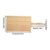 Wooden Garganelli Board 13.5x8.5cm Non-sticky Practical Pasta Gnocchi Macaroni Board Making Kitchen Cooking Rolling Tools