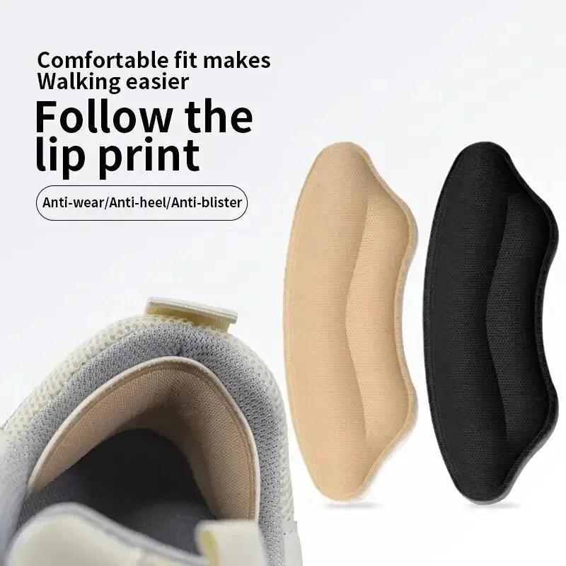 Heel Stickers for Anti-slip and Anti-friction Prevent Heel Slip and Rubbing for High Heels Adjustable Half-size Insoles