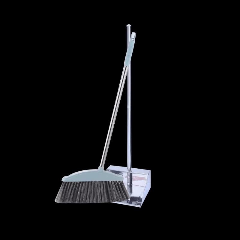 Household Broom and Dustpan Set