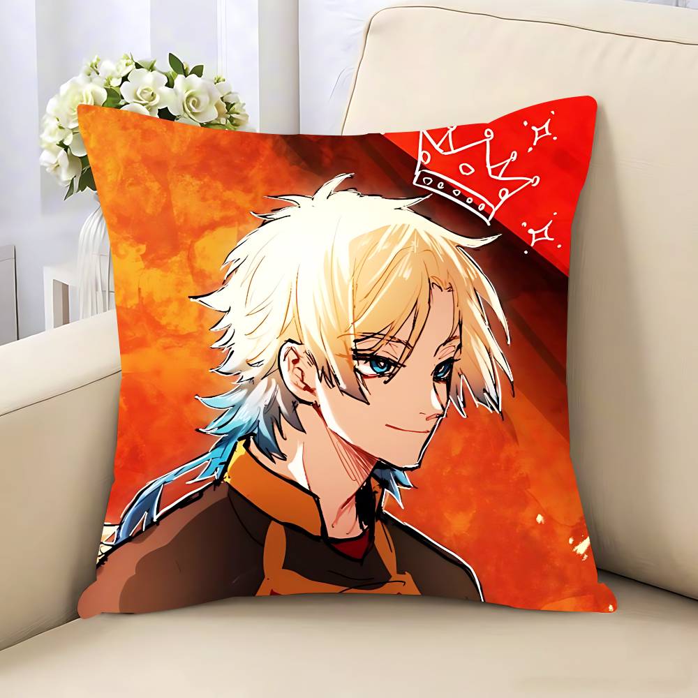 

B-Blue LockS Kaiser Pillow Case Removable Washable Cushion Cover – All-Season Soft Linen 16x16in 40x40cm