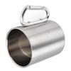 Stainless Steel Mug 360ml Double Wall Comfortable Handle Glossy Surface Exquisite Durable Stainless