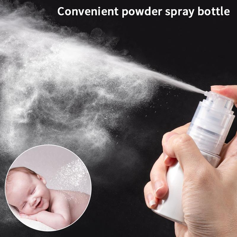 18/60/80/120Ml Powder Atomizer Bottle Barber Talcum Emulsion Spray Travel Container Lotion Dispenser Bottle Salon Accessories