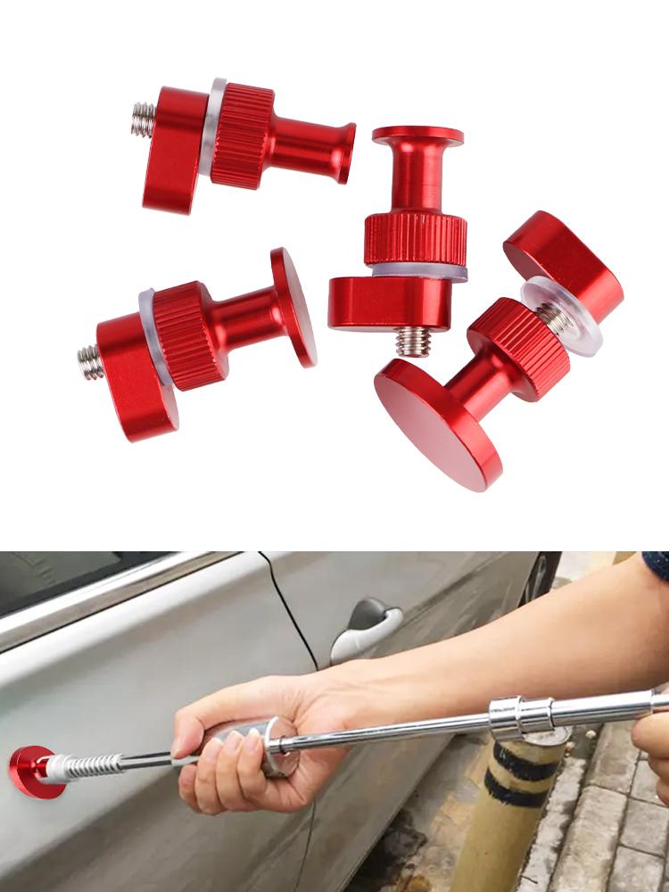 Für Automobil Hagelschaden Entferner 4 Stück 10mm 15mm 20mm 25mm Auto Dellen Ausbeuler Blech Pads Universal Autokarosserie Reparaturwerkzeuge Handwerkzeuge