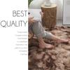 Cute Shaggy Bedside Blanket Floor Mat Carpet Household Living Room Bedroom Decor