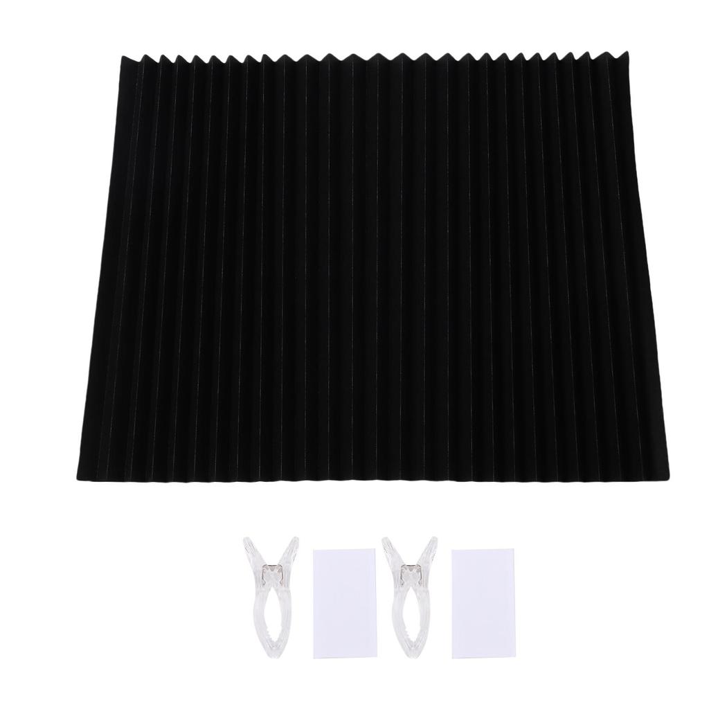RV Blinds Shades RV Blinds Full Blackout Non Woven Fabric No Drilling Adhesive Motorhome Window Blinds Shades RV Pleated Shades