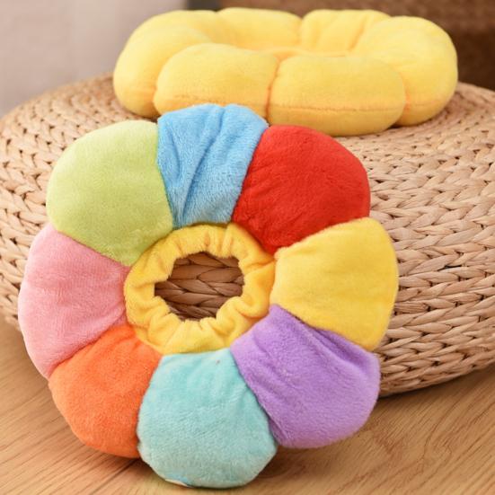 Adjustable Anti Bite Licking Wound Healing Safety Collar, Postoperative Cat Rehabilitation Collar, Sunflower Shaped Soft Filling Neck Cone