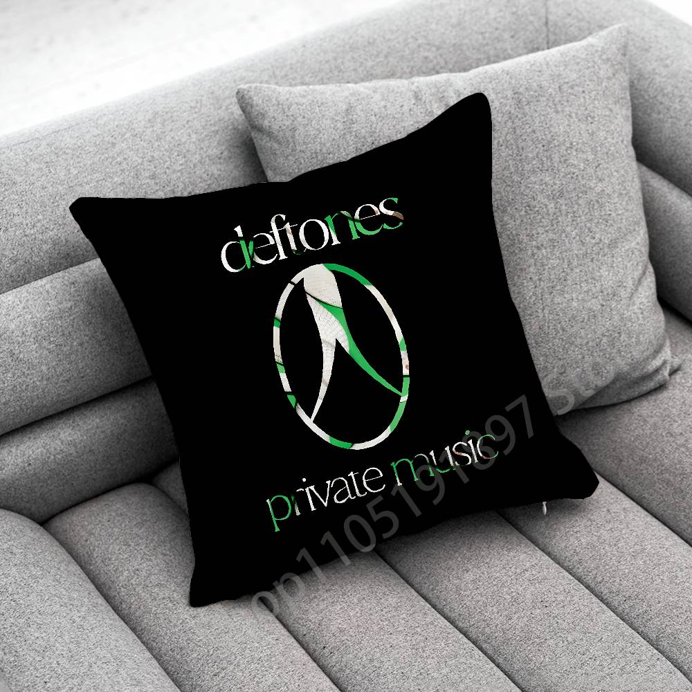 D-Deftones Private Music Diamond Eyes Throw Pillow Case For 30x30cm 40x40cm 45x45cm 50x50cm 55x55cm Square Sofa Pillowcase Shell
