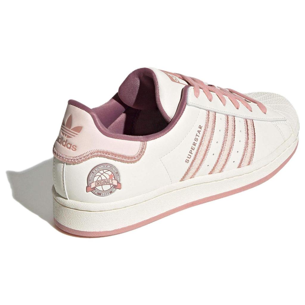 Adidas Originals Superstar Casual Low-Top Sneakers Women Sneakers White Red IE5528