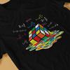 Math Rubik Zajímavé Unisex tričko Cube Roztomilé módní tričko Harajuku Streetwear Nový trend