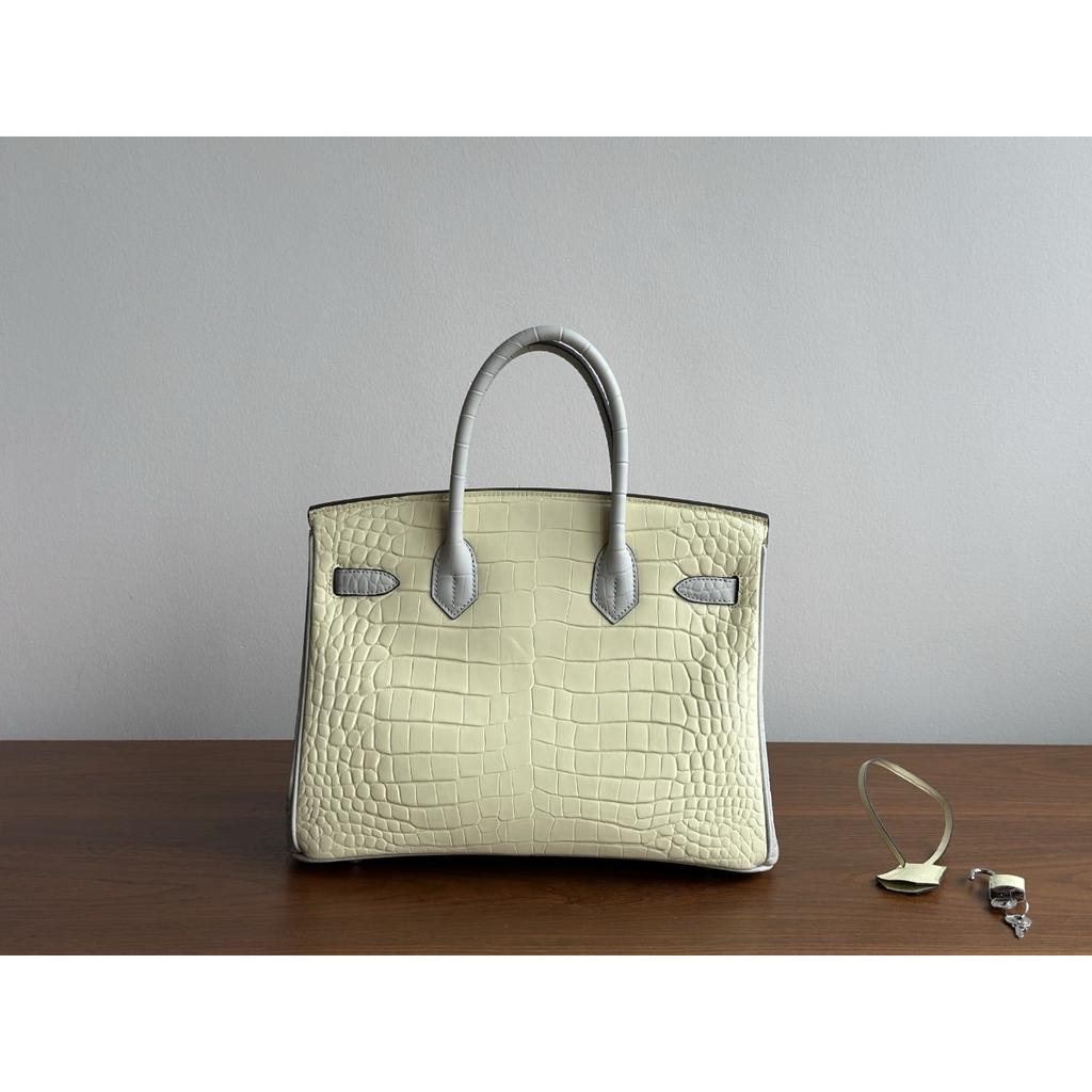 Kazilan color-blocking inseam version of crocodile pattern high-end hand-held platinum bag women's cross-border fashion versatile women's bag