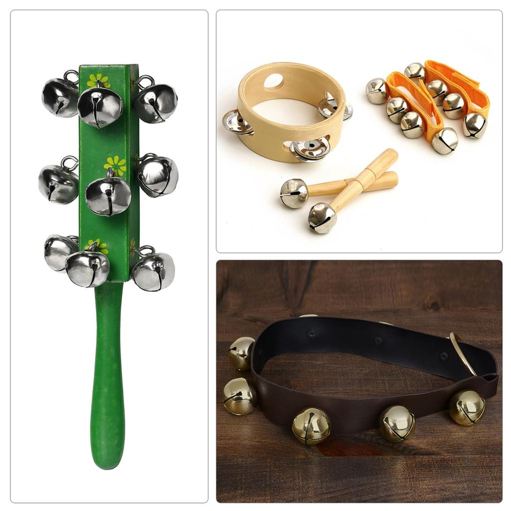 uxcell Jingle Decorative Christmas Bells for Crafts and Gold Pack of 300 Bells, DIY, Tone, 6mm,