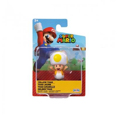 Game Figure with Articulation SUPER MARIO - Yellow Toad 6 Cm