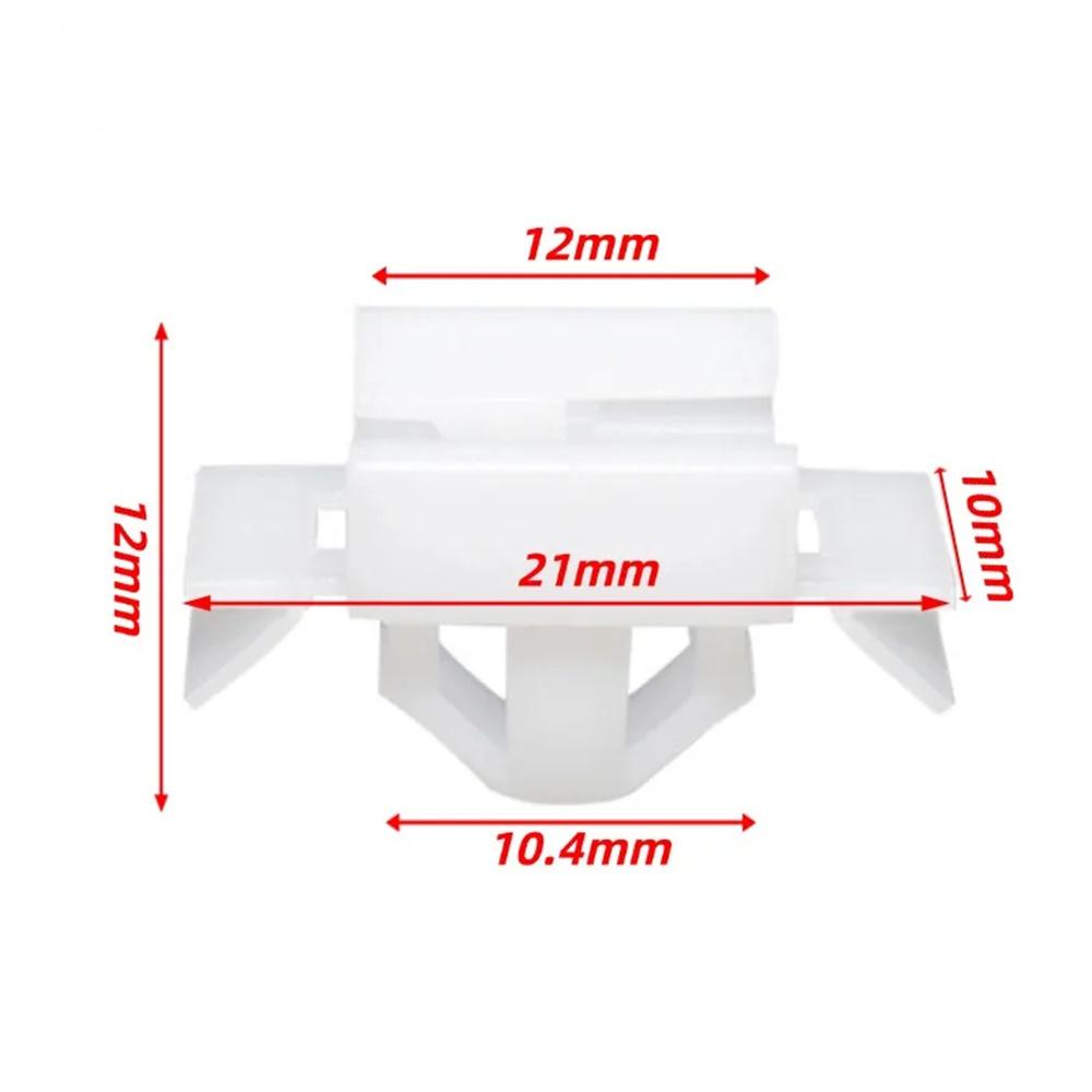 Roof Panel Trim Retainer Clips 10pcs for Hyundai Tucson 2010-2015 85849-1M000
