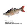 10cm 17g Fishing Lure 6 Segment Attractive Plastic Simulation Multi Jointed Hard Bait for Fishing Lover