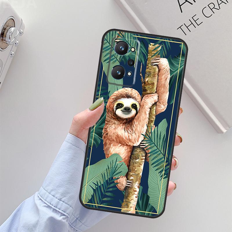 

Sloth For Realme 14 12 10 11 13 Pro Plus GT 6 6T 5 GT7 Pro C61 C55 C51 C21Y C25S C67 C75 C53 Case Realme 14 Pro Plus