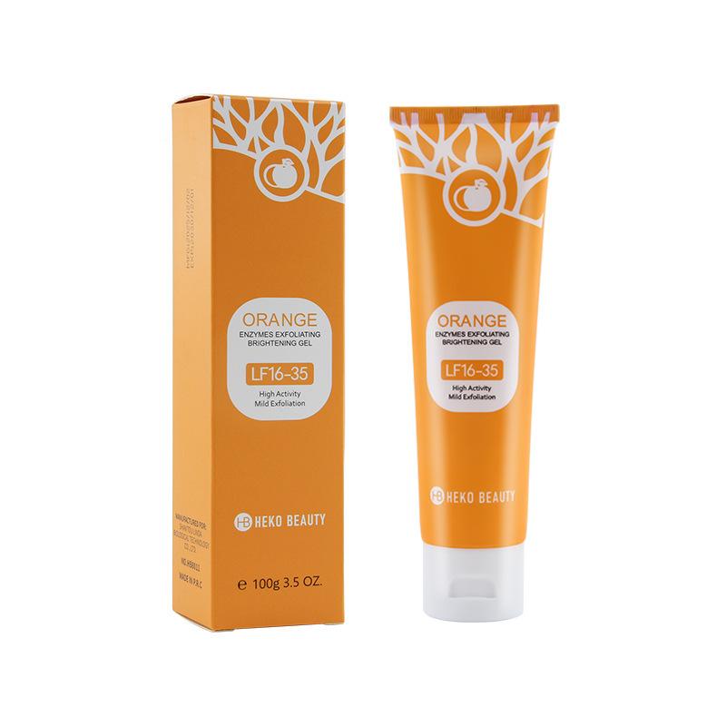 HB Bestseller Gel Esfoliante Arancione: Detergenza Profonda e Idratazione, Rimozione Delicata delle Cellule Morte