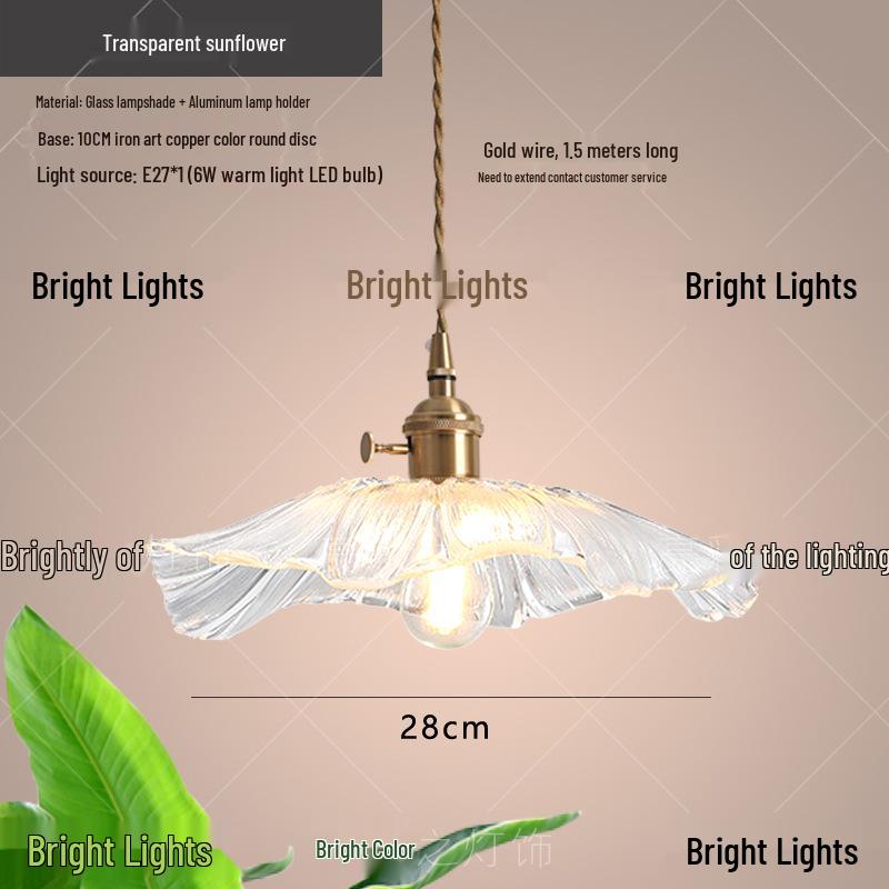 Japanische minimalistische Glas-Pendelleuchte für Eingangsbereich, Balkon, Nachttisch, nordische Bar oder Restaurant