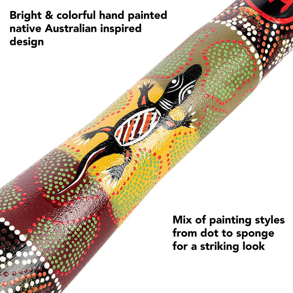 MEINL Percussion 60" Synthetic Slide Travel Didgeridoo with TuningD (TSDDG2-BK)