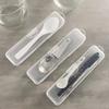 1Pcs Eyebrow Pencil Tableware Chopsticks Makeup Brush Storage Box with Cover Beauty Tools