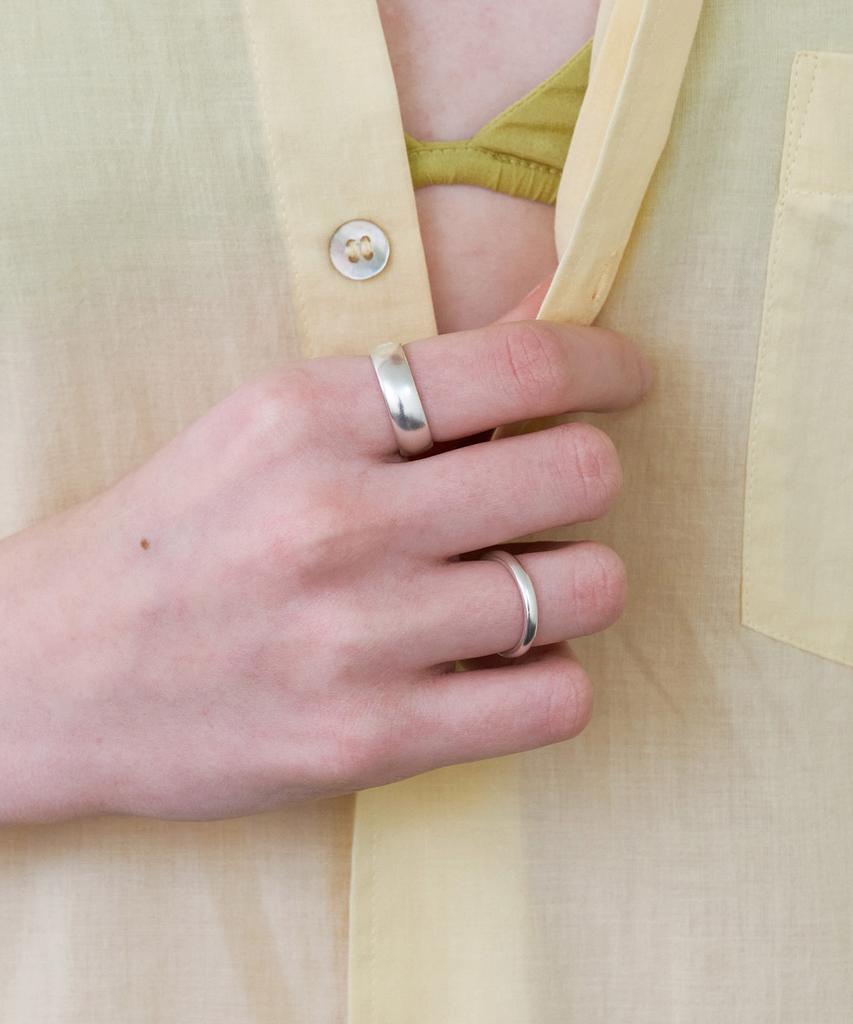 Tou [Set] Al006+Al008 After Basic Earrings & Ring