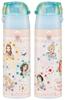 Skater 470ml Disney Princess 23 Stainless Steel Water Bottle for Girls, Direct Drinking, Sports Bottle, SDC4-A