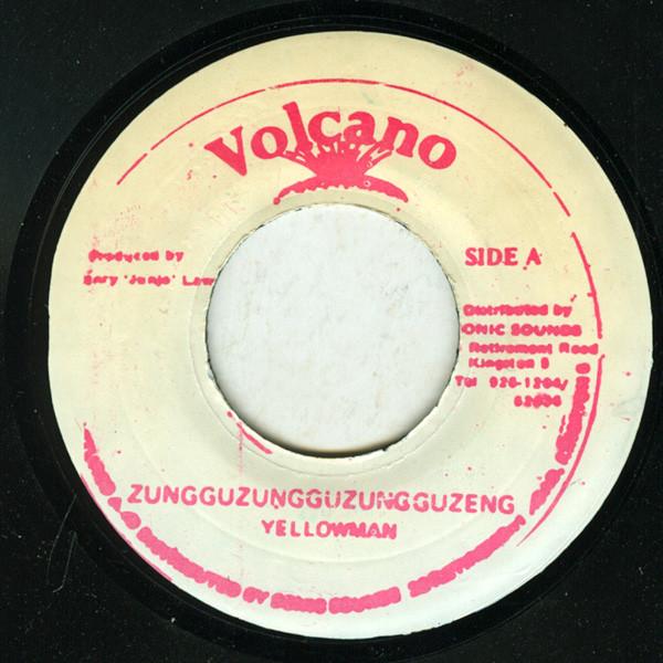 

7-дюймовая пластинка YELLOWMAN - Zungguzungguguzungguzeng НИКАКОЙ Volcano Ямайка Регги, Ска и Даб Б/У
