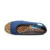 Lunar Womens/Ladies Jessie Leopard Print Slippers