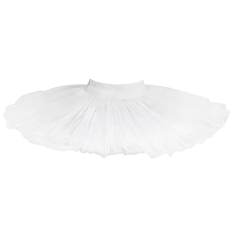 

Breathable Ballet Skirt Comfortable Nylon Costume Skirts Lightweight Ideal for Ballet Practices and Stage Performances XL белый
