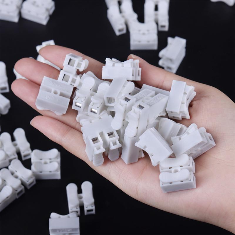 10Pcs Quick Connection Terminal Press Type Connector Connector Ch-2 Connector