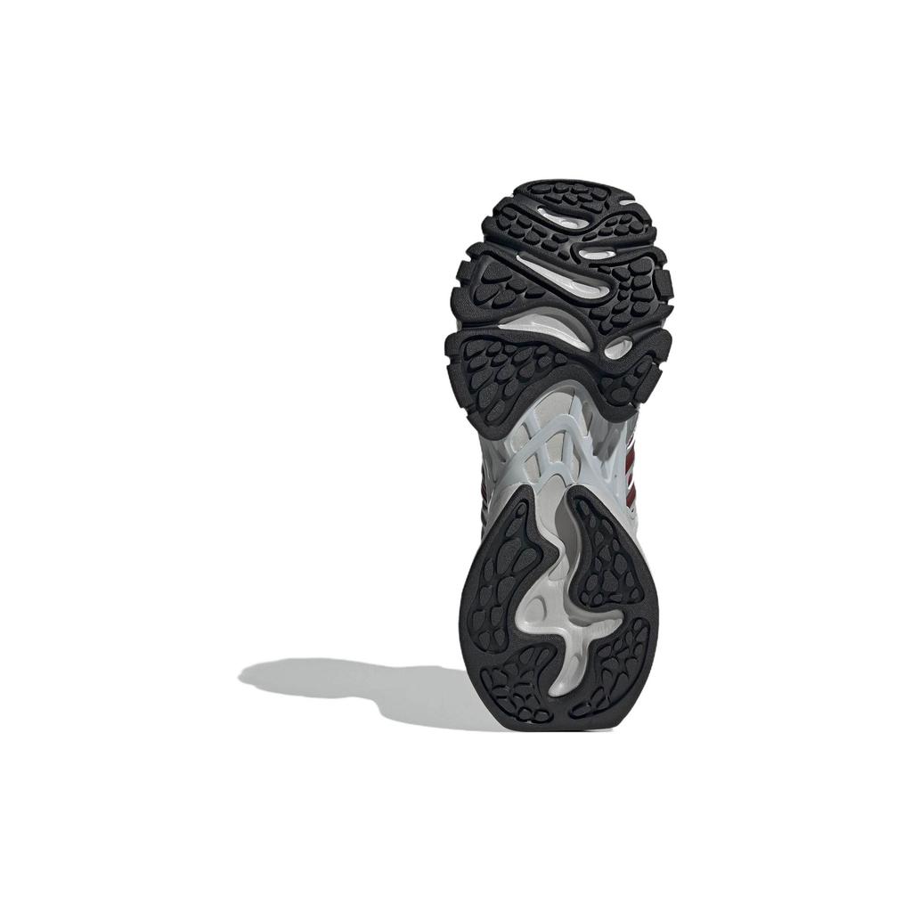 Adidas Xlg Runner Deluxe Lightweight Mecha Shoes Cyber Thick Sole Non-Slip Wear-Resistant Low-Top Running Shoes Unisex Sneakers Silver Wine-Red JP5762