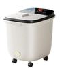 Electric Foot Bath Tub with Calf Massager Automatic Heating Fumigation Basin Constant Temperature for Home Use