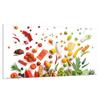 GLASS PROTECTIVE PLATE FOR STOVE 90x52 VEGETABLES