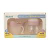Richell Try Cup Drinking Master Set R Cherry Blossom (for babies 4 months and up) Easy to drink from, spill-proof, polypropylene, 120778