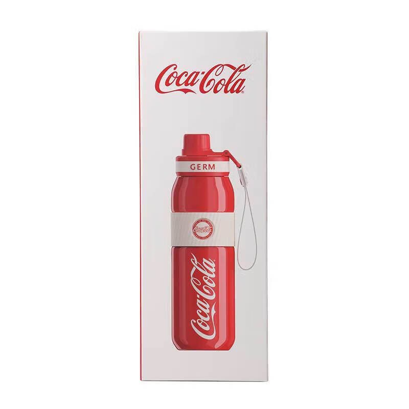 Gemi Coca-Cola Collaboration Energy Sports Insulated Cup GE-CK23AW 580ml, Cola Red