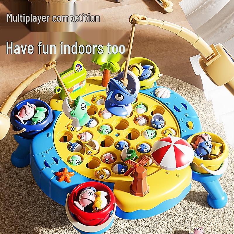 Educational Magnetic Fishing Toy for Toddlers Aged 1-3 Years