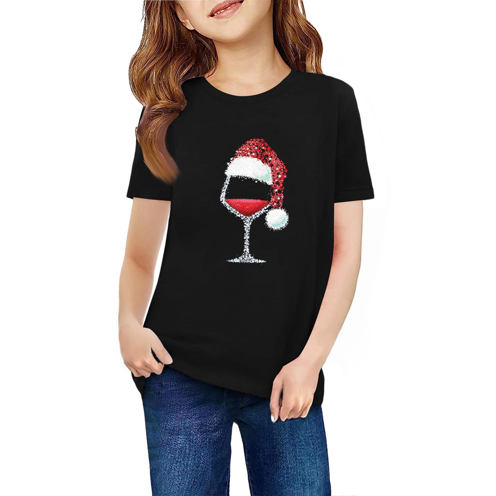 

Children s Short Sleeve Neck T-Shirt Animal Print Daily Casual Top 100 чорний