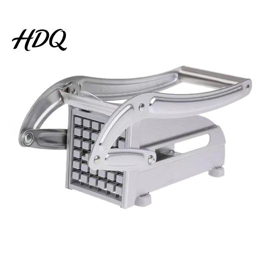 Manual Potato Slicer Slicer with Stable Base And Ergonomic Lever Handle Heavy-Duty Replaceable Quick Cutter Blades French Fry for Thick or