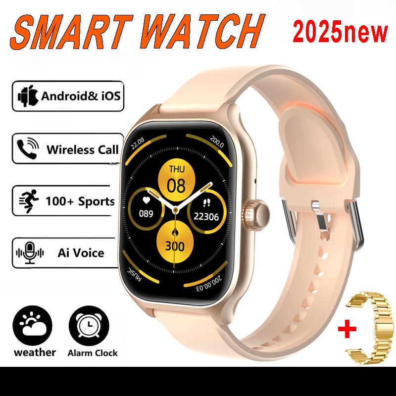 New Smart Watch Men Women Heart Rate Sleep Health Monitoring BT Call Message Notification Multi-sport Mode Smartwatch