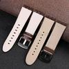 For Swatch YOS440 449  447 Large Men's Watchband Gear Shaped Concave Convex Interface Genuine Leather Watch Accessories 23mm