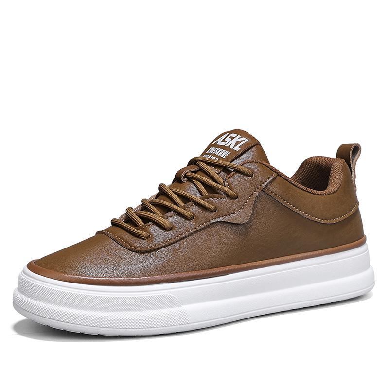 Board shoes men's 2025 new spring simple foreign trade work shoes Korean version of versatile men's casual shoes