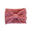 Korean INS Bow Shaped Twists Knitting Hair Band Winter Keep Warm Windproof Hair Hoop Headwrap Fashion Sweet Girls Streetwear