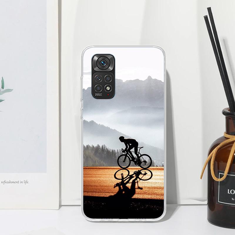 Bicycle Bike Sport Phone Case For Xiaomi Redmi Note 15 13 14S 14 Pro Plus 12S 11S 10S 12 11E 10 11T Art Fundas Back Cover Redmi
