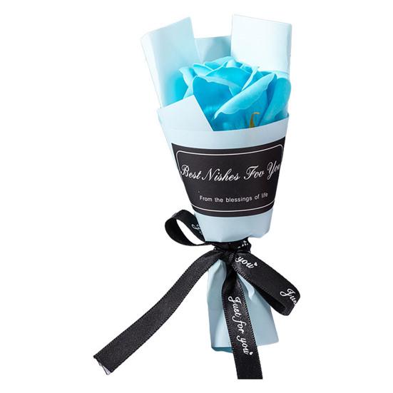 Mini Bukiet Wiecznych Róż Sztuczny Dyfuzor Mydlana Róża Bukiet Kwiatowy dla Mamy Kobiet Urodziny Walentynki Wystrój Wnętrza Domu Samochodu