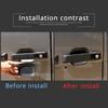 For Mercedes-Benz G-Class W463 2004-2018 Car Exterior Door Bowl Cover Trim Sticker Protection Anti-Scratch Frame Accessories