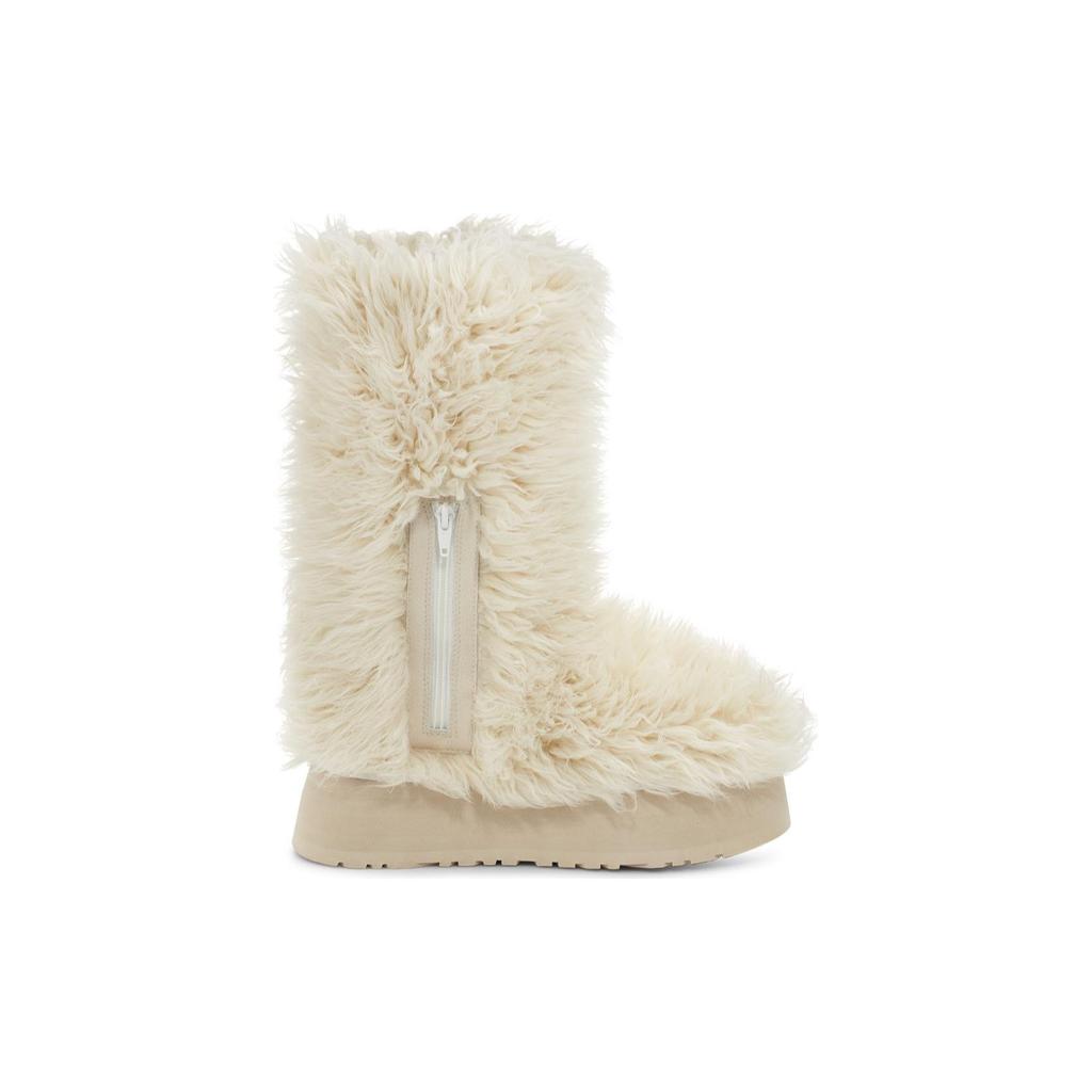 UGG Umweltfreundliche Recycelte Serie Einfache Mode Mid-Calf Stiefel Damenstiefel Weiß 1130771-WHT