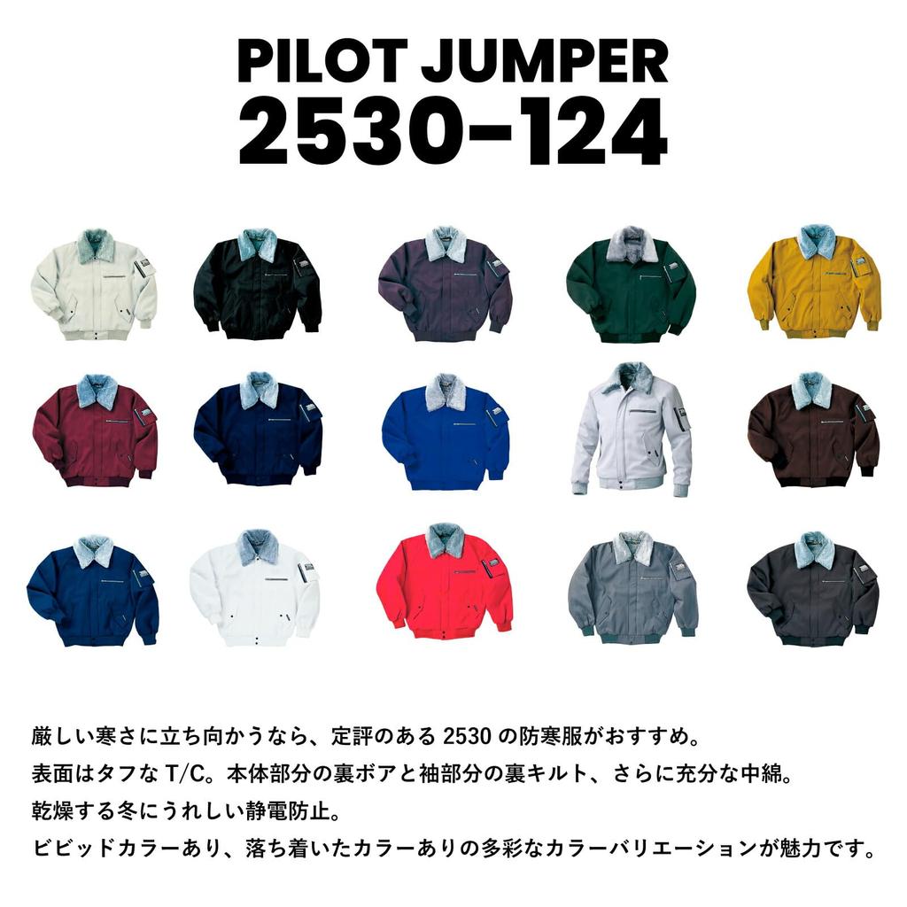 Toraichi Pilot Jacket Cold For Construction Cool Includes Size LL 2530-124, TORAICHI, Weather, Dokajan, Work, Workwear, Fall/Winter, Pro-Uni Sticker,