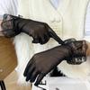 Highly Elastic Lace Gloves Anti-uv Sunscreen Gloves 2024 Riding Driving Gloves  Cycling Driving