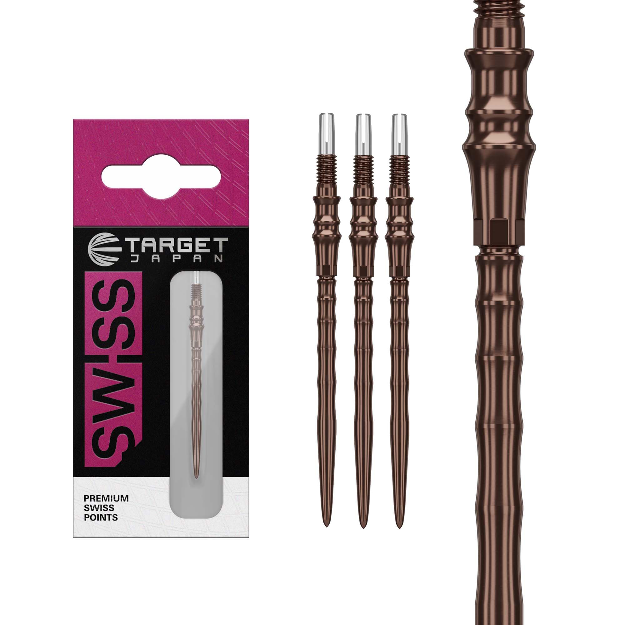 

Target Japan JAPAN PREMIUM SWISS POINT Point for Target Steel (Swiss Darts) (Silica, 40mm)
